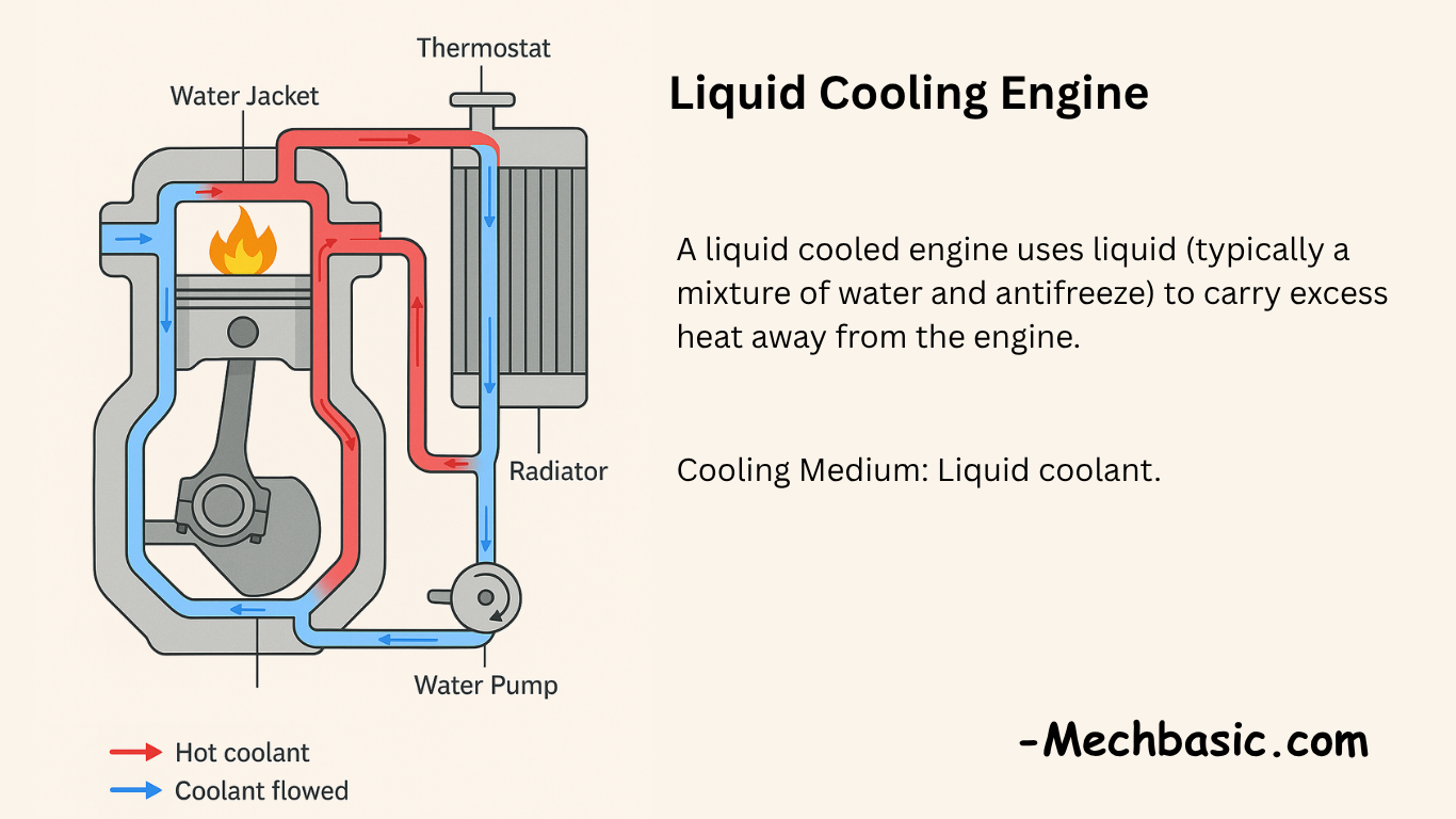 Engine cooling system : Types, components you need to know
