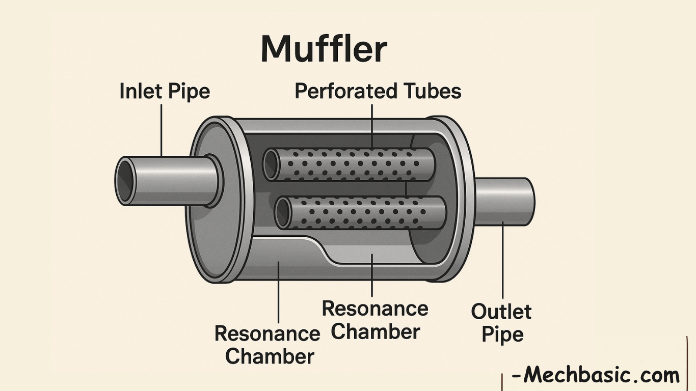 What is the purpose of muffler?- Everything you need to know