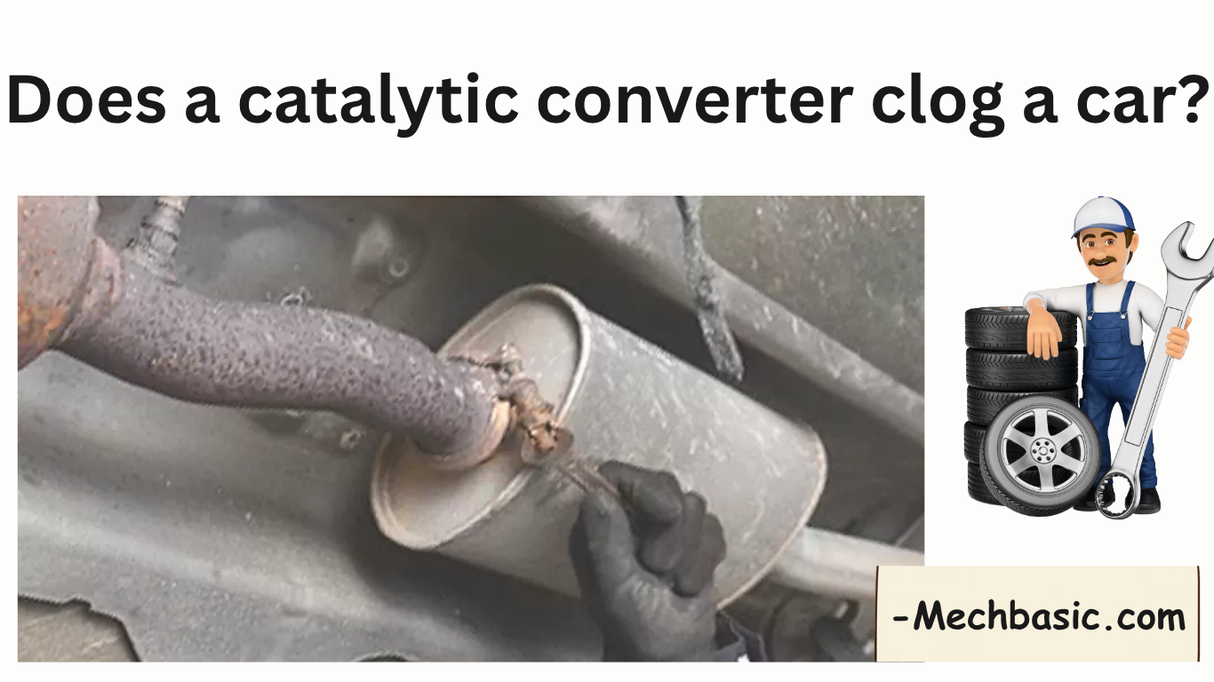 Does a catalytic converter clog a car?