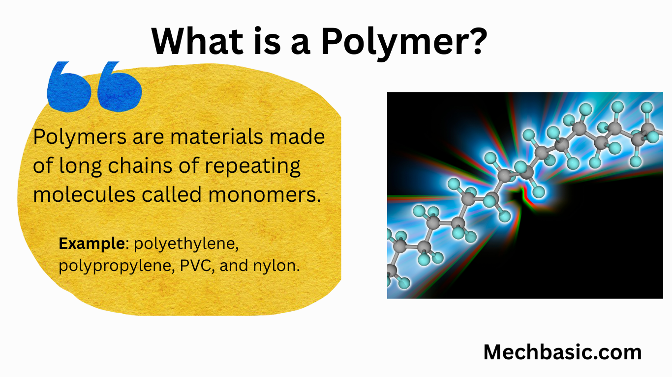 What are polymers and their examples?