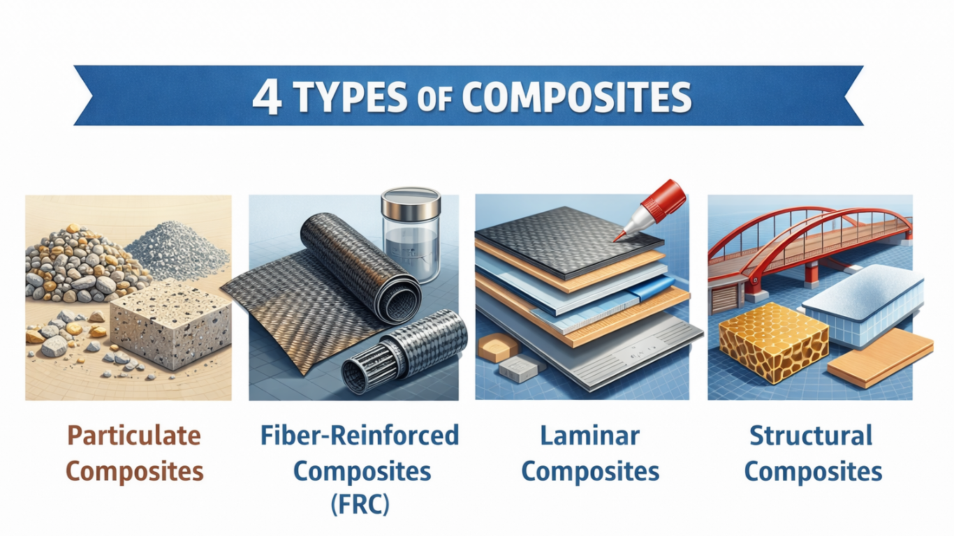 4 types of composites-Everything you need to know