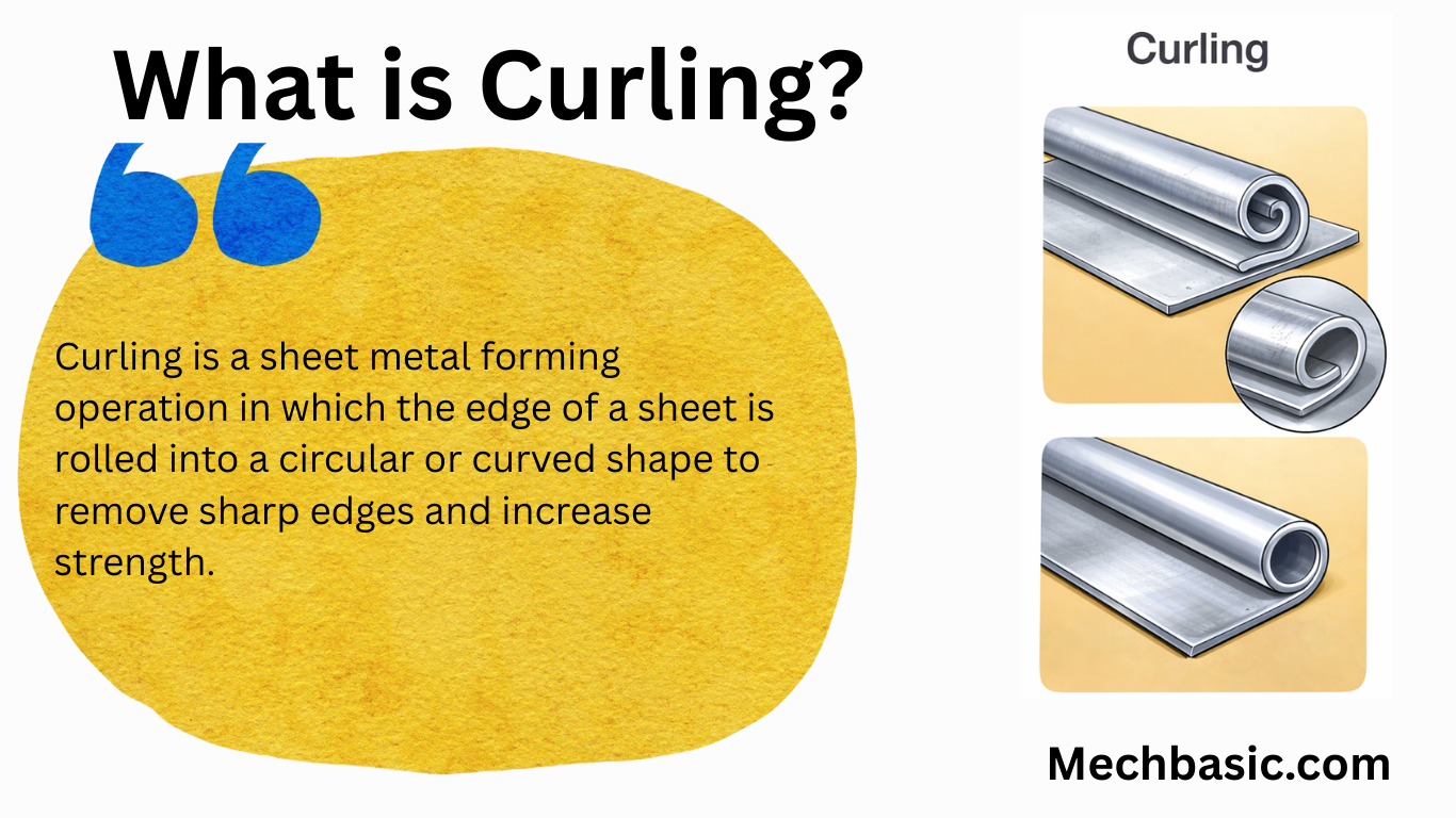 Curling-Sheet metal operations-Everything you need to know