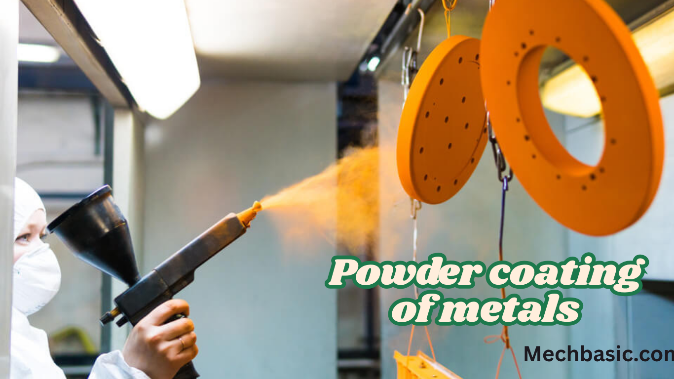 What are the 6 types of powder coatings for metal?