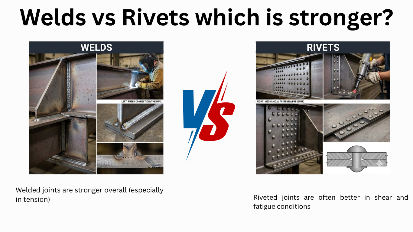 Welds vs Rivets which is stronger?