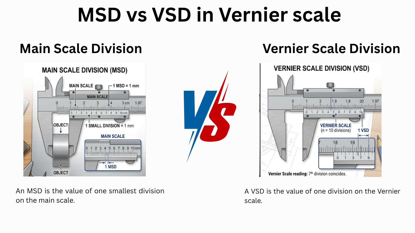 MSD vs VSD in Vernier scale