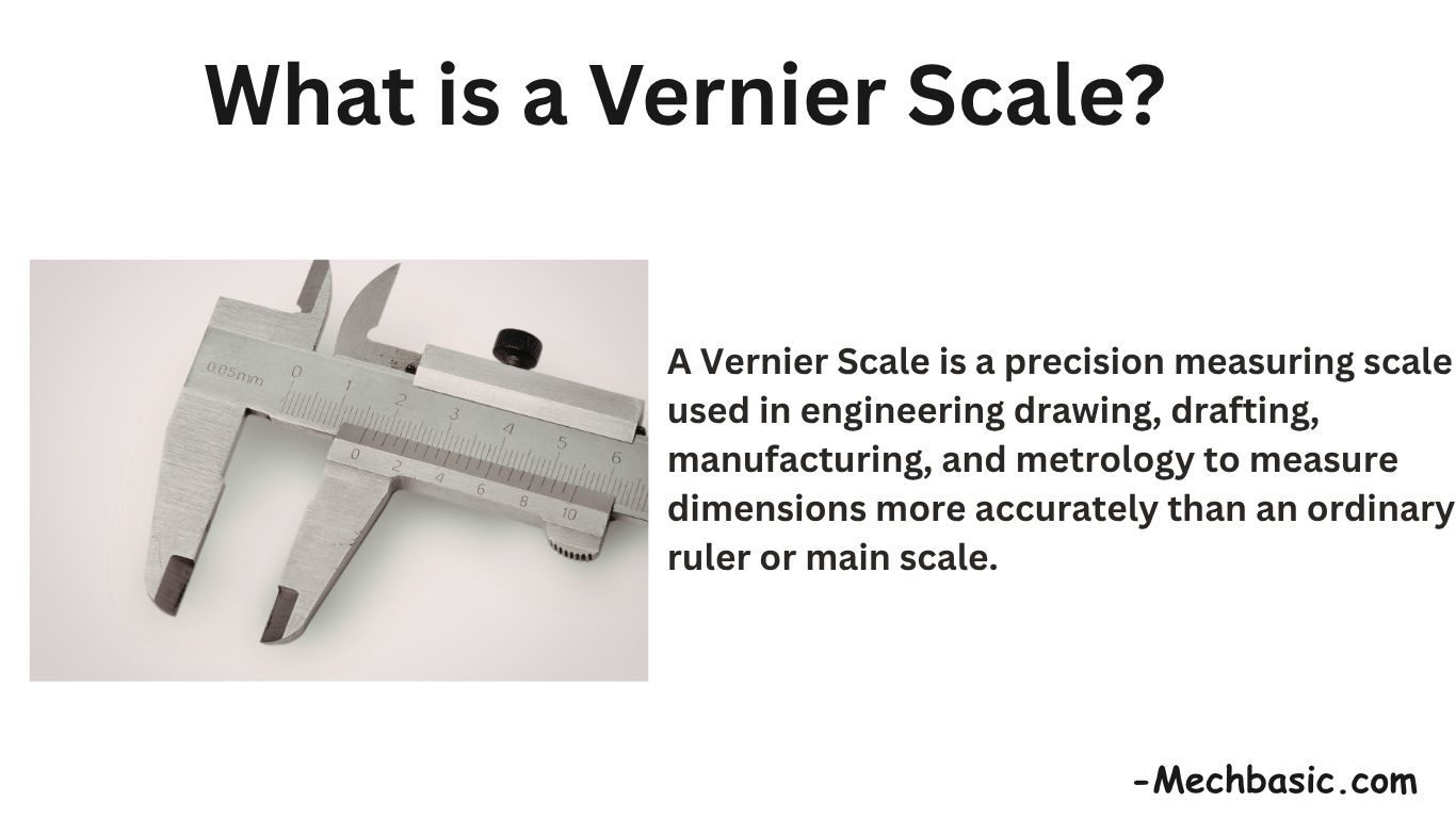 Vernier scale in Engineering Drawing