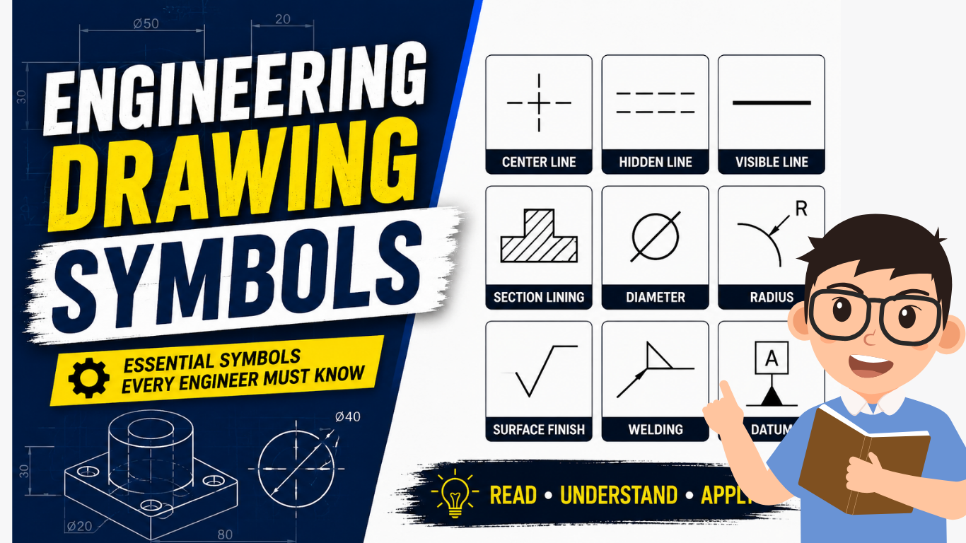 Engineering drawing symbols-Everything you need to know
