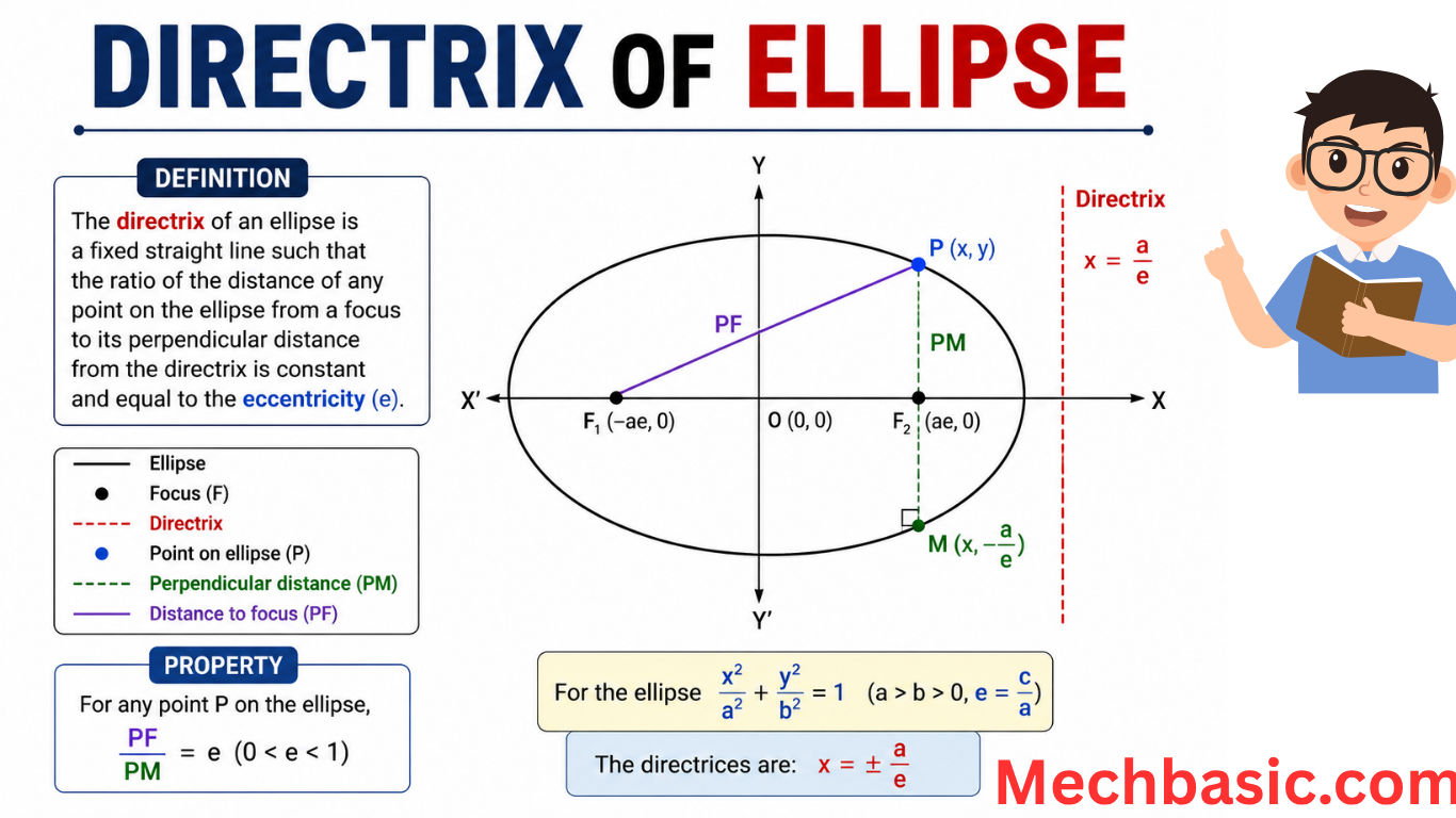 Directrix of ellipse-Everything you need to know