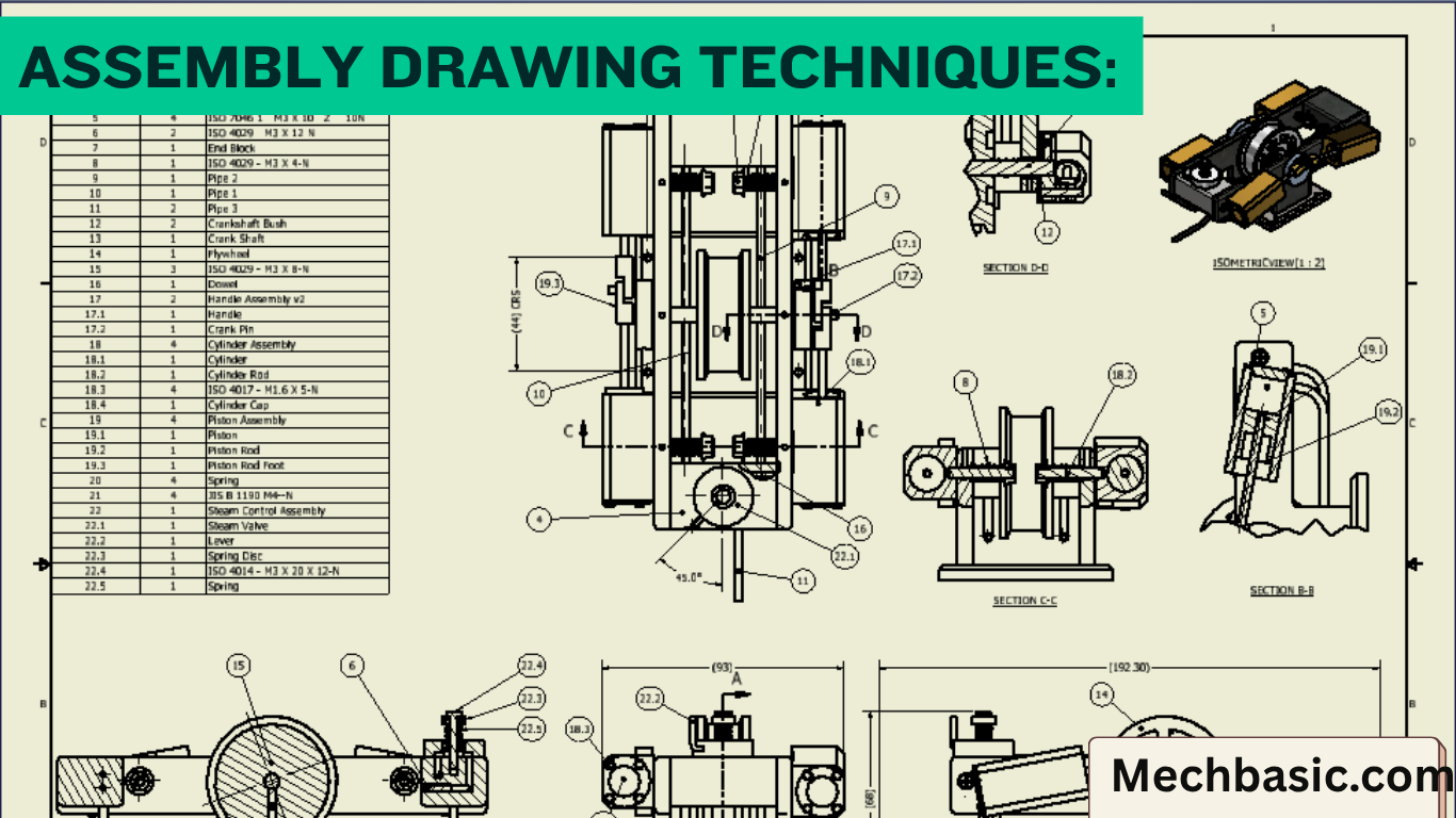 “Assembly Drawing Techniques: Tips for Clear Blueprints.”