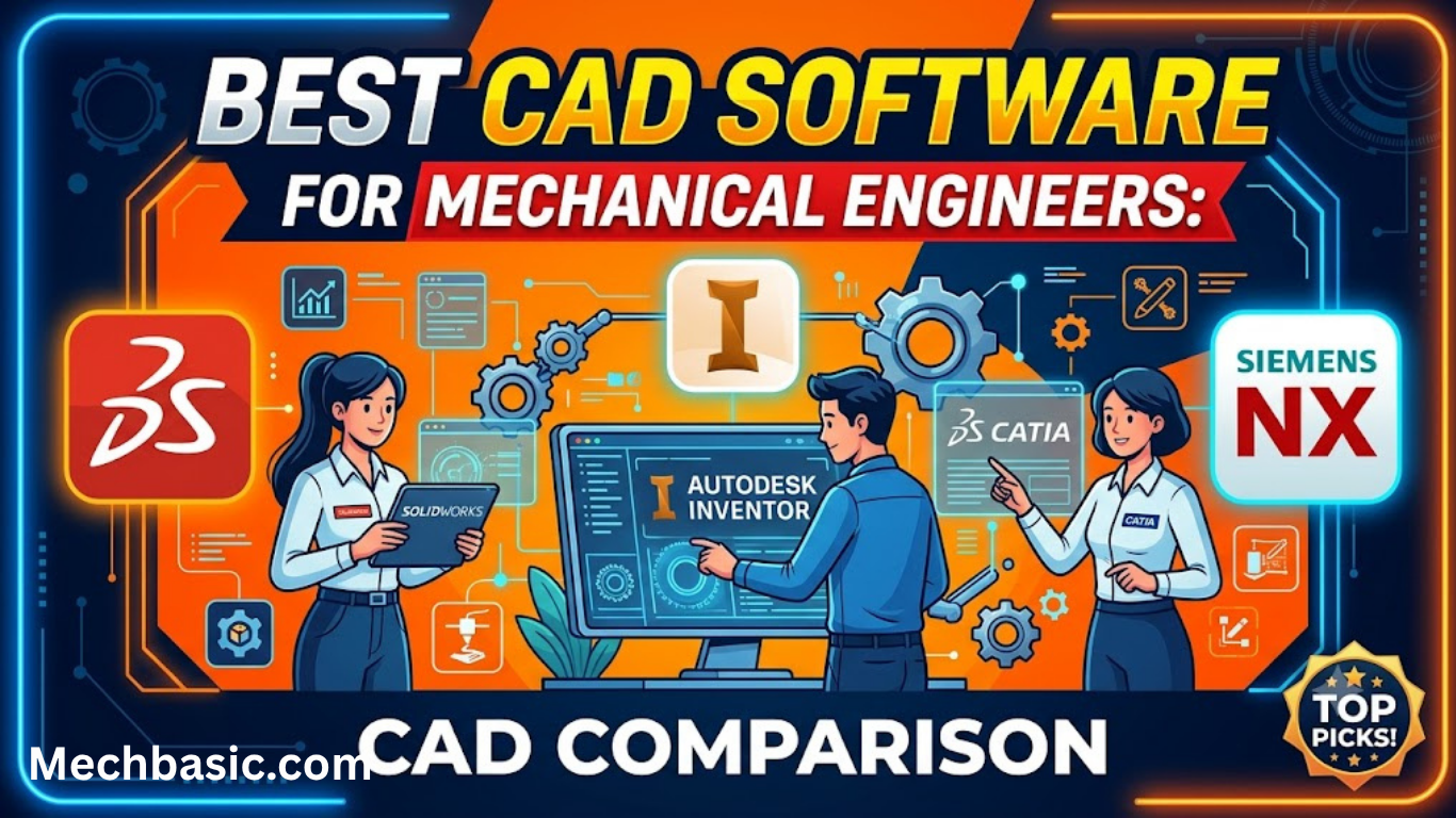 Best CAD Software for Mechanical Engineers: CAD Comparison.