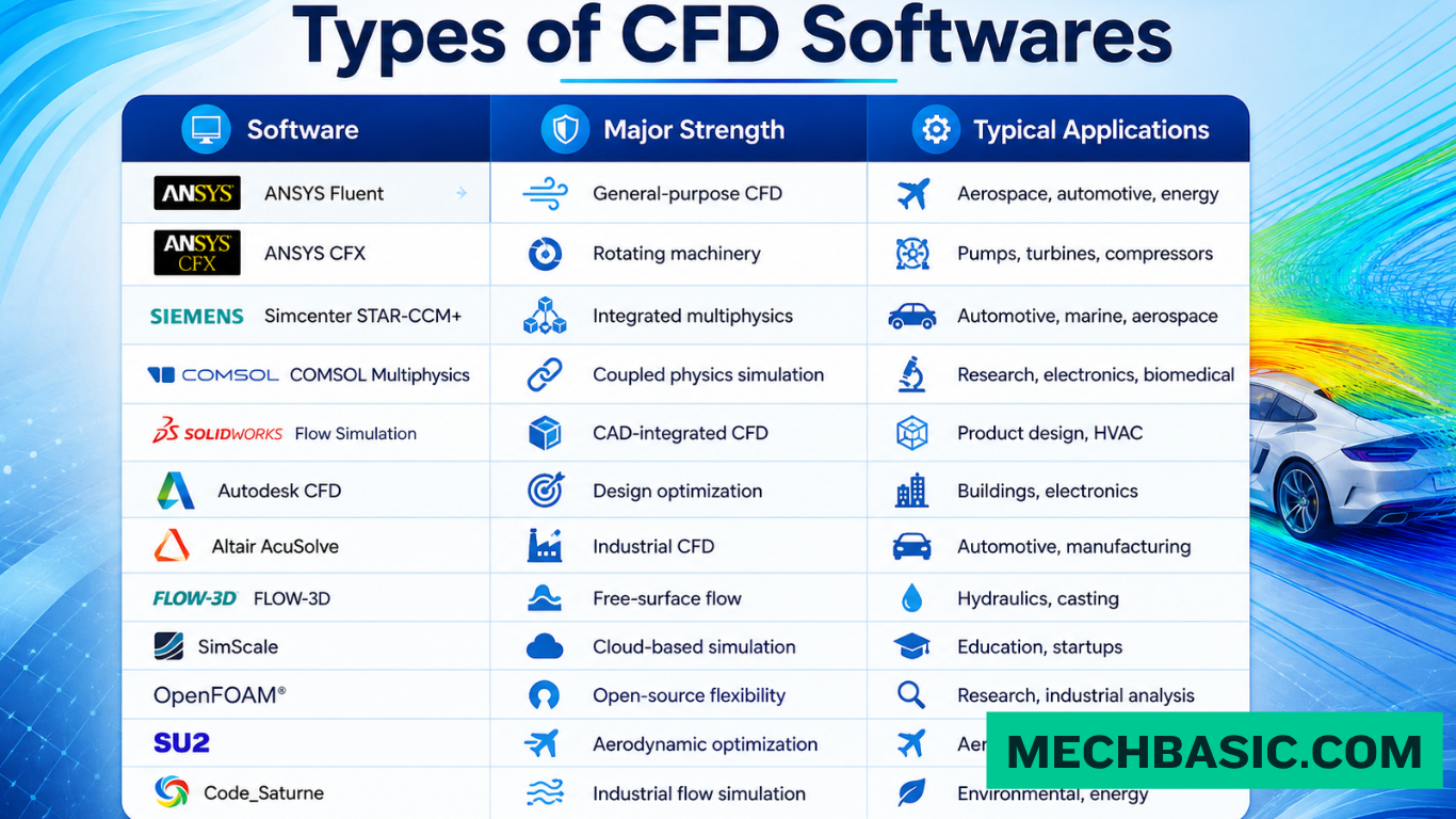 CFD Softwares-Everything you need to know