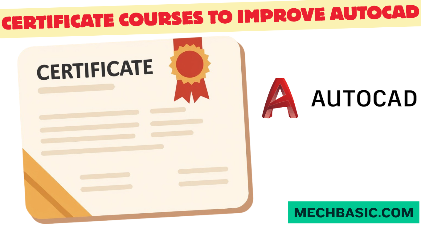 Top Certification courses to improve AutoCAD skill